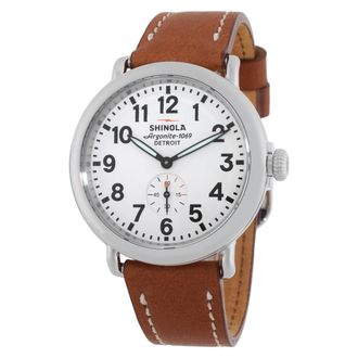 Shinola Runwell Quartz White Dial Mens Watch S0110000109