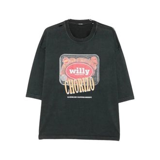 Willy Chavarria Camiseta - Tops - Hombre - Negro - M