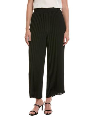 Anne Klein Petite Pull-On Pleated Ankle Pant