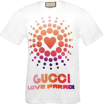 Gucci SS22 Gucci Love Parade print Tee White 548334-XJEMZ-9095