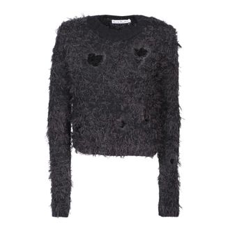 Acne Studios Round-neck Knitwear - female - Acne Studios - Round-neck Knitwear - Black - L - Knitwear