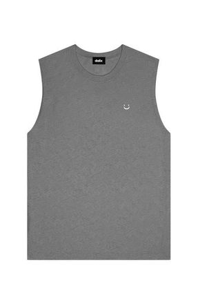 Dalix Mens Lil Smile Muscle Tank in Deep Htr at Nordstrom, Size Xx-Large
