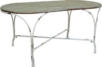 Wanderlust Deco Wanderlust Deco - Mesa De Centro De Metal 120.5x65x52h Cm