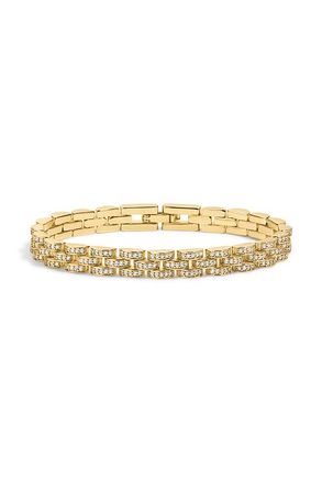 Electric Picks Mini Bennett Crystal Bracelet in Gold at Nordstrom