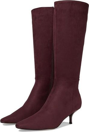 Nine West Havier Womens Boots Dark Red : 6.5 M, Synthetic