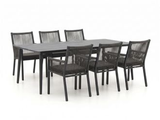 Manifesto Furniture Manifesto Rivola/Sora 220cm dining tuinset 7-delig
