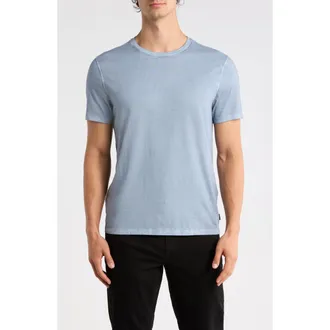 John Varvatos Camillo Cotton T-Shirt in Dusted Blue at Nordstrom Rack, Size Xx-Large
