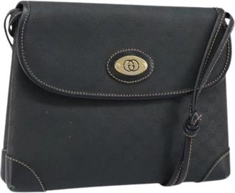 Gucci Pre-owned Vintage Schoudertas - Dames - Vintage Schoudertas - Zwart - ONE Size - Leer - Vintage