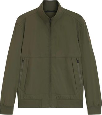 HUGO BOSS Olik Jas - Heren - Bomber jackets - Groen - L - Polyester - Jassen
