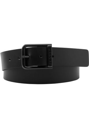 Levi's Lederg&uuml;rtel LEVIS ALDERPOINT METAL G&Uuml;RTEL, Damen, Gr. 85, schwarz (regularschwarz), Rindsleder, unifarben, G&uuml;rtel Lederg&uuml;rtel, ADLERPOINT METAL BELT