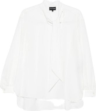 Emporio Armani Bow Tie Blouse