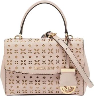 Michael Kors Pre-owned Mini Bag - Dames - Vintage Mini Tas - Roze - ONE Size - Leer - Vintage