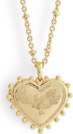 Anabel Aram Large Heart Locket Necklace in Gold at Nordstrom