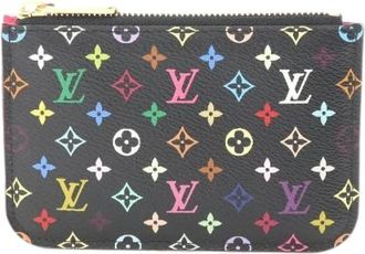 Louis Vuitton Pre-owned Bags, female, Multicolor, Size: ONE SIZE Pre-owned Canvas Coin Case