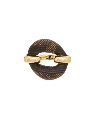 Fendi Fendi Filo Leather Ring