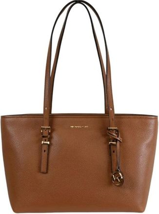 Michael Kors Tassen, Dames, Bruin, ONE Size, Bruine Leren Tassen voor Vrouwen