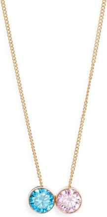 Set & Stones Multibirthstone Pendant Necklace in Gold /2 Charms at Nordstrom