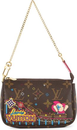 Louis Vuitton Monogram Pink Monogram Pochette Pouch (Pre-Owned)