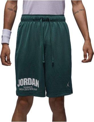 Nike Jordan Air Jordan Sport Dri-FIT Graphic Shorts Asia Sizing Oxidized Green FZ9986-366