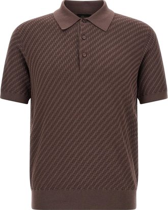 Brioni Weaving Polo Plot