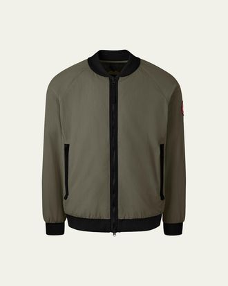 Canada Goose Mens Faber Nylon Bomber Jacket
