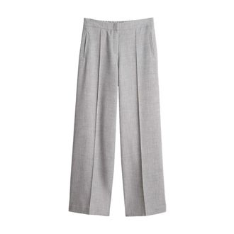 OPUS Dames, Broeken, Grijs, Maat: XL