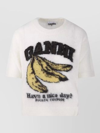 Ganni alpaca blend sweater