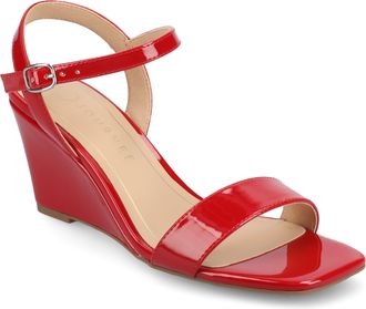 Journee Collection Journee Womens Clayr Wedge Sandals