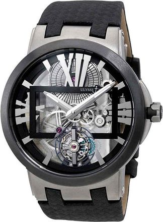 Ulysse Nardin Executive Skeleton Tourbillon Tourbillon Mens Watch 1713-139