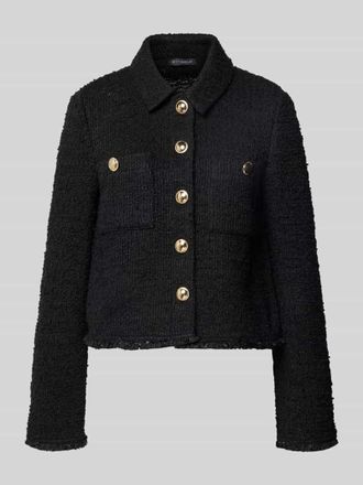 Betty Barclay Blazer in Boucl&eacute;-Opik in Black, Gr&ouml;&szlig;e 44