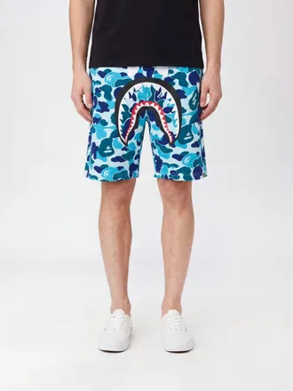 A Bathing Ape Shorts ABC Camo Shark in cotone con motivo camouflage