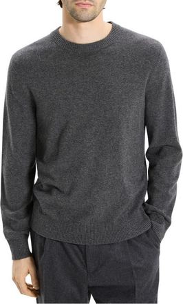 Theory Hilles Cashmere Sweater in Charcoal Melange at Nordstrom, Size Xx-Large