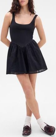 BDG Juliette Sleeveless Fit & Flare Minidress in Black at Nordstrom Rack, Size X-Small