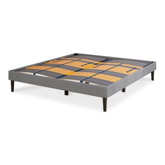 Emma Premium Signature Bed 180x200 - Dark Gray - No headboard