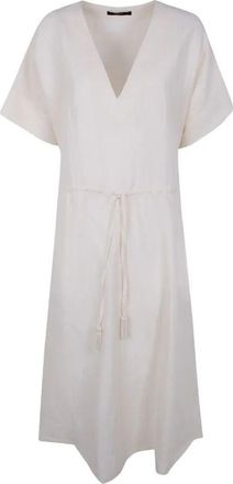 Seventy Crackle Linen Mixed Dress