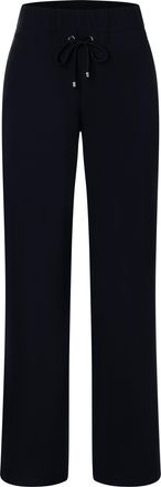 MAC Broeken Stoffhose MAC EASY WIDELEG, Damen, Gr. 34, L&auml;nge 34, schwarz, Web, Obermaterial: 77% Polyamid, 23% Elasthan, unifarben, weit kn&ouml;chellang, Hosen Stoffh