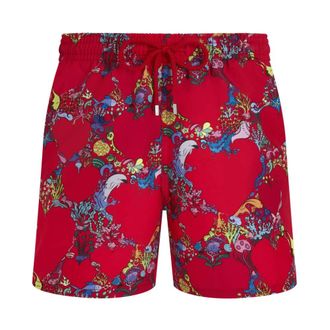Vilebrequin Badmode, Heren, Veelkleurig, 2Xl, Polyester, Moorea Amor Zwemshorts
