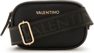 Mario Valentino Miramar Crossbody Tas - Dames - Schoudertassen - Zwart - ONE Size - Leer - Tassen
