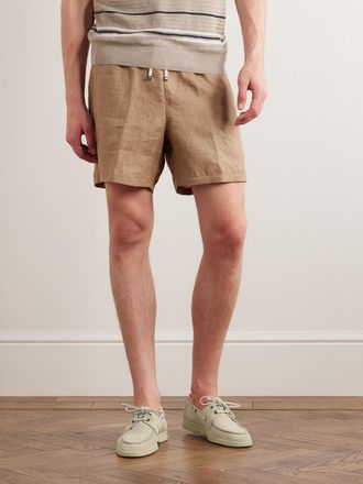 Loro Piana Sea-Sail Walk Suede Boat Shoes