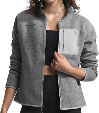 The North Face Front Range Fleece Jacket In Gray