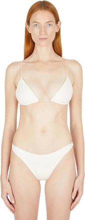Ziah Driehoek Bikini Top - Dames - Bikinis - Wit - L - Badmode