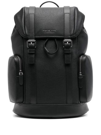 Michael Kors Hudson Pebbled backpack - Black