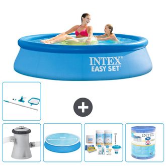 Intex Piscina Easy Set Redonda - 244x61 Cm - 8-piezas S30758