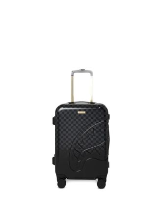 Sprayground Spritz checkerboard shark trolley bag - Nero