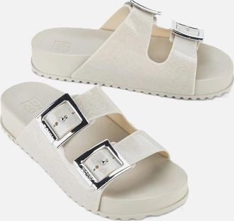 Zaxy Womens Zaxy Womens Partner New Chunky Sandals - White - Size: 6
