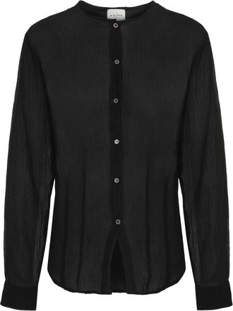 Le Kasha Blusa a maniche lunghe - Nero