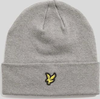 Lyle & Scott Lyle And Scott Mens Merino Wool Blend Beanie - Grey - Size: 1SZ