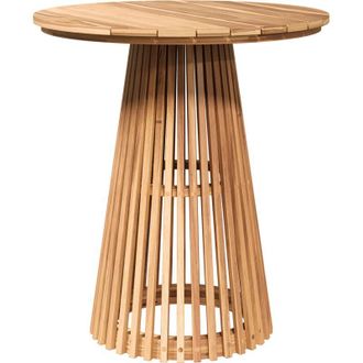 vidaXL Mesa De Comedor De Jard&iacute;n Marr&oacute;n 70 X 70 X 75 Cm Vidaxl