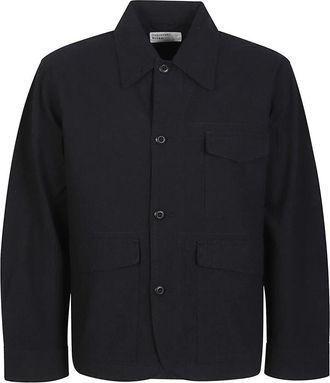 Universal Works Light Jacket - Heren - Zomerjassen - Blauw - L - Jassen