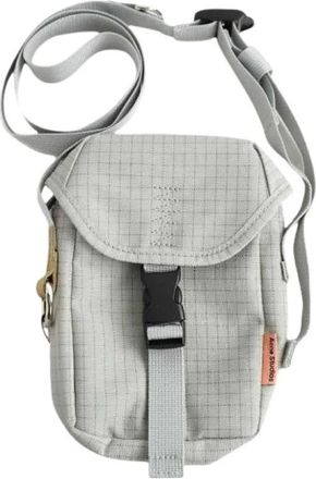 Acne Studios Pre-owned Cross Body Bags, male, Gray, Size: ONE SIZE Pre-owned Sacoche